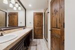 Stand up shower and private water closet